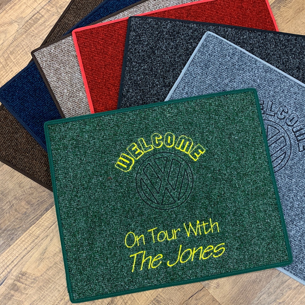 Narrow Weave Bespoke Logo Mat